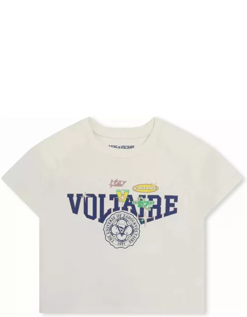 Zadig & Voltaire T-shirt Con Stampa