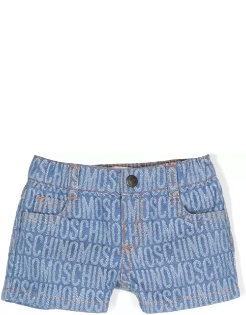 Moschino Shorts Con Logo