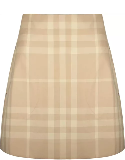 Burberry Cotton Mini-skirt