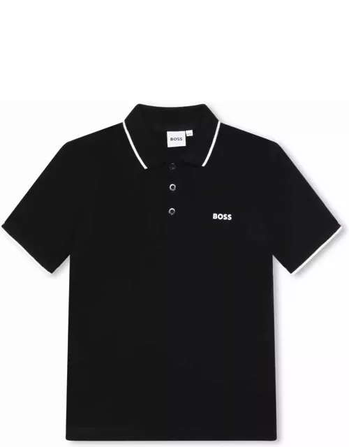 Hugo Boss Embossed Polo Shirt