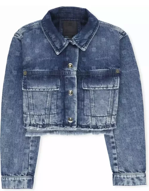 Givenchy Jeans Jacket With Logo