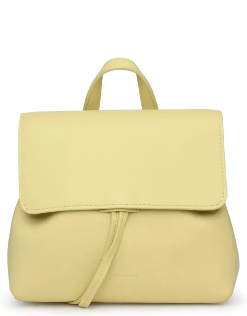 Mansur Gavriel Small lady Soft Bag In Yellow Leather