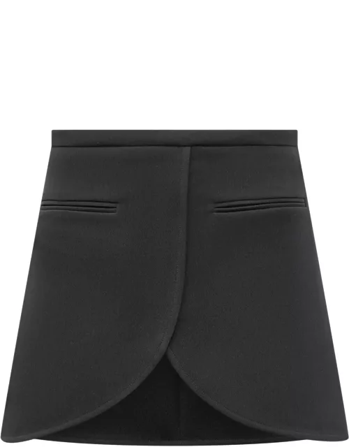 Courrèges Ellipse Mini Skirt