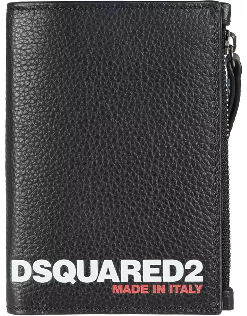 Dsquared2 Zip-buttoned Wallet