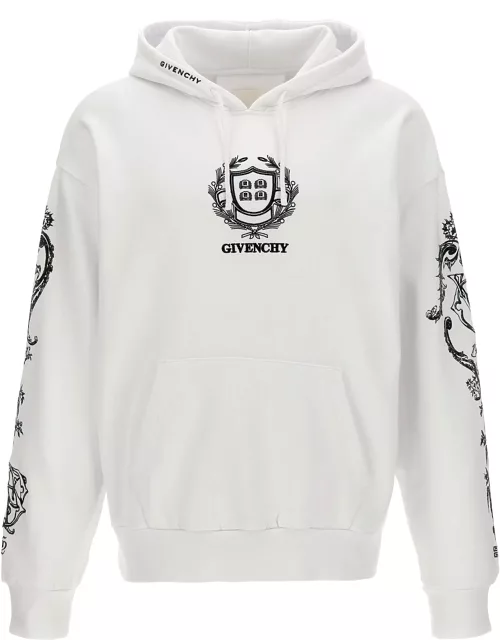 Givenchy Embroidery And Print Hoodie