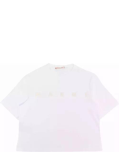 Marni White Cropped T-shirt