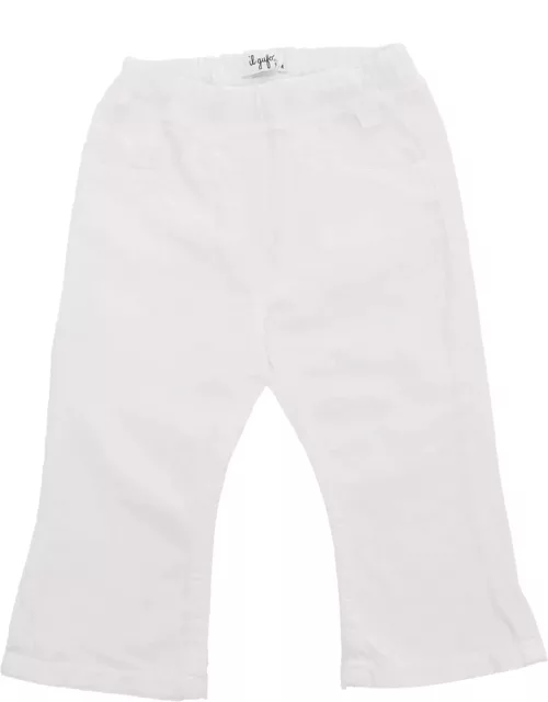Il Gufo White Trouser