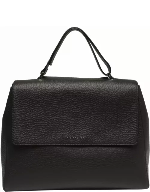 Orciani Logo Top Handle Tote