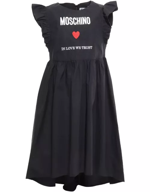 Moschino Black Long Dres