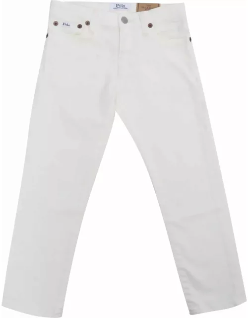 Polo Ralph Lauren White Jean