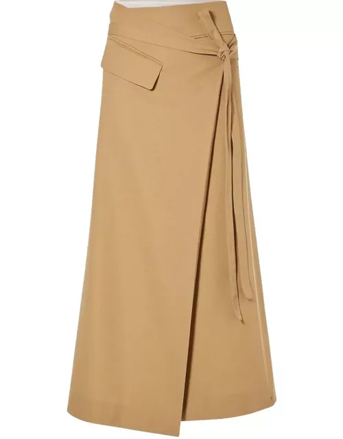 SportMax Asymmetric Belted Skirt