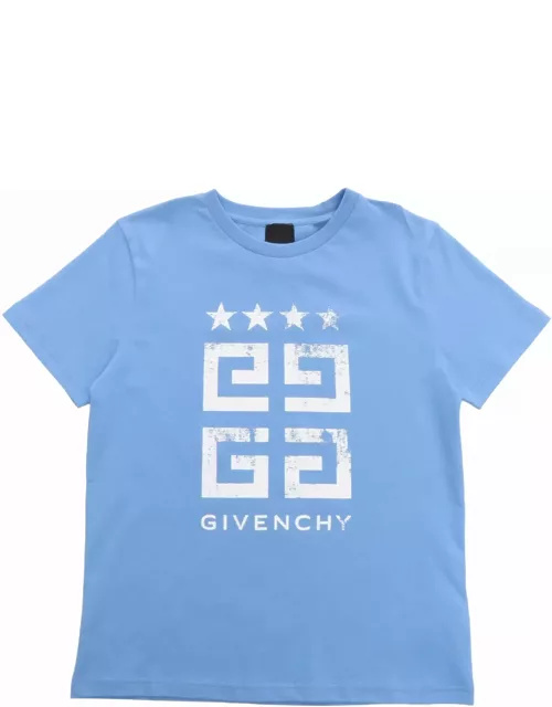 Givenchy Light Blu T-shirt