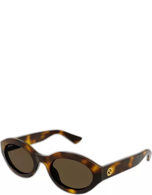 GG Plastic Oval Sunglasse