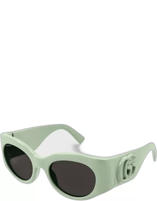 GG Plastic Round Sunglasse