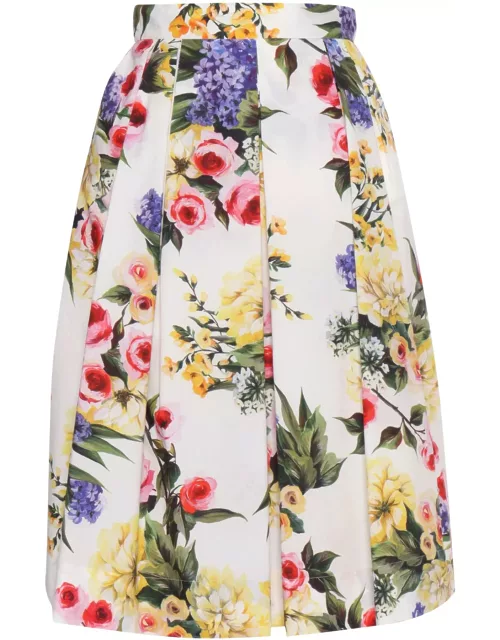 Dolce & Gabbana Floral D & g Skirt