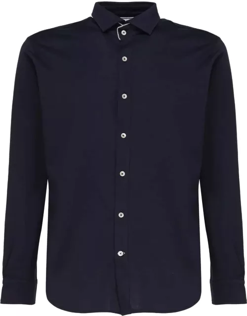 Eleventy Shirt With Contrasting Detail
