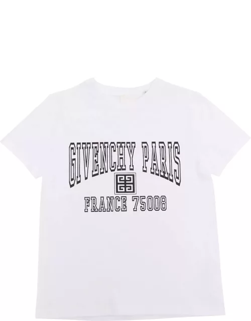 Givenchy White T-shirt With Logo
