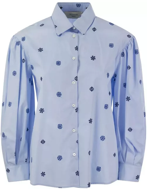 Weekend Max Mara All-over Patterned Long-sleeved Shirt