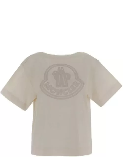 Moncler Logo Detailed Crewneck T-shirt