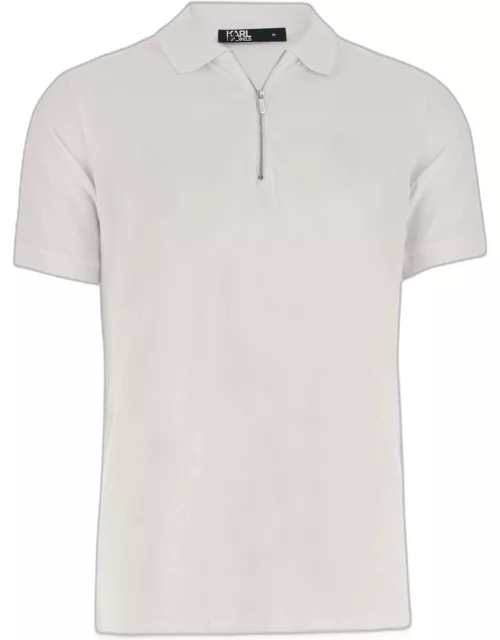 Karl Lagerfeld Stretch Cotton Polo Shirt