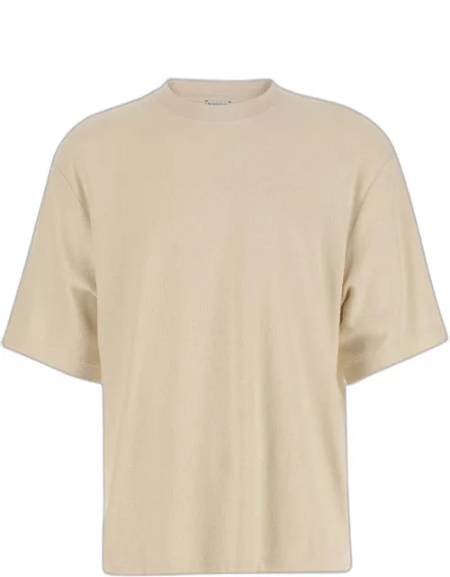 Burberry Cotton Terry T-shirt With Ekd