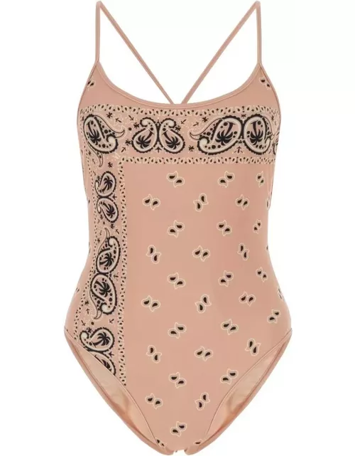 Palm Angels Printed Stretch Polyester Swimsuit
