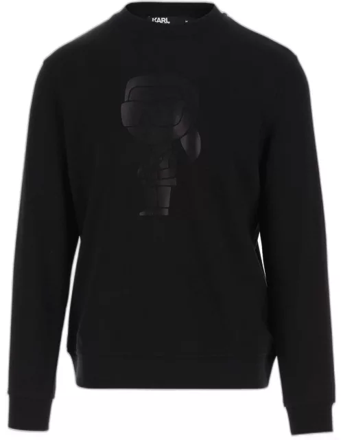 Karl Lagerfeld Cotton Blend Sweatshirt With Logo