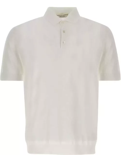 Filippo De Laurentiis Cotton Crêpe Polo Shirt
