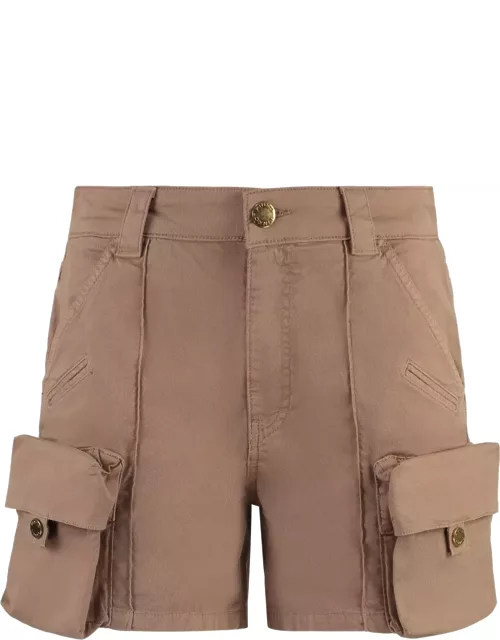 Porta Cotton Cargo-shorts Pinko