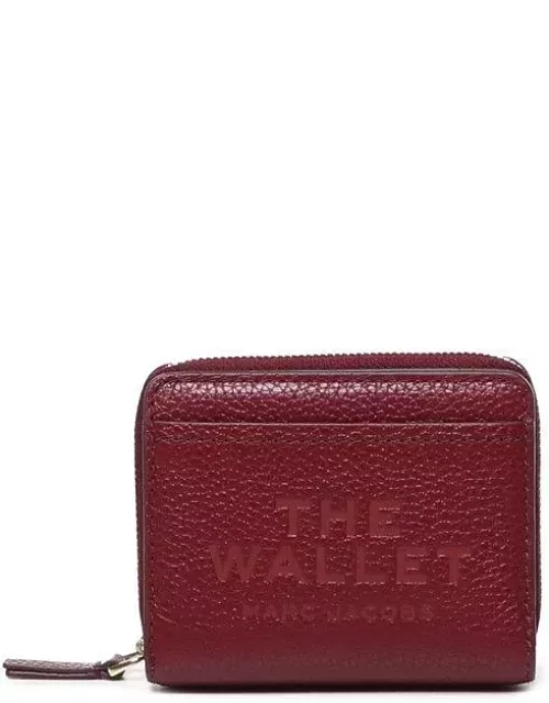 Marc Jacobs Logo Printed Zipped Mini Compact Wallet