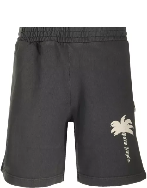 Palm Angels Fleece Bermuda Short