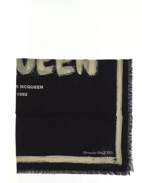 Alexander McQueen Printed Scarf