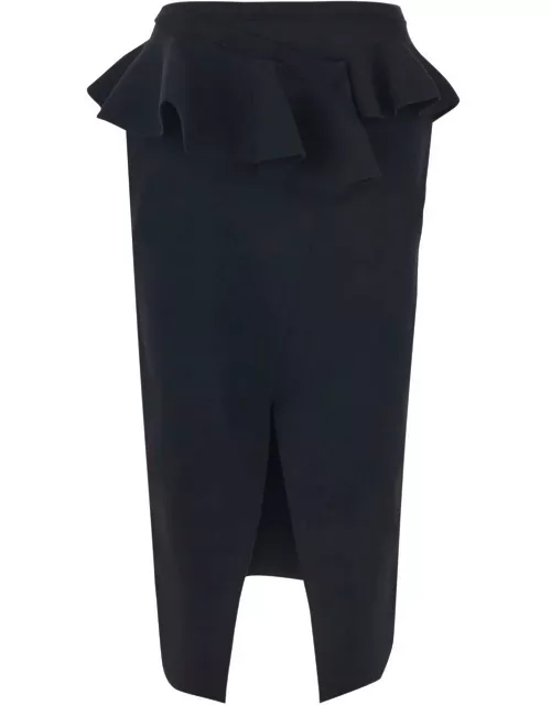 Alexander McQueen Black Skirt