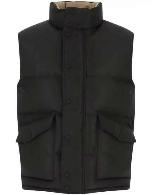 Alexander McQueen Black Polyester Padded Jacket