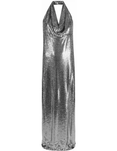 Blanca Vita Sequin-embellished Long Dres