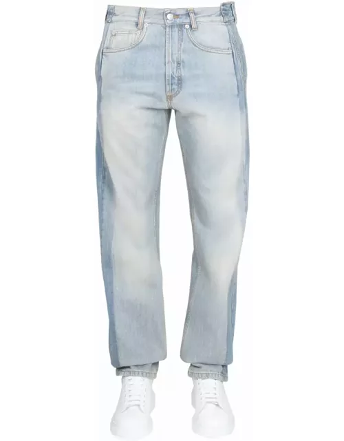 Alexander McQueen Worker Jeans With Patche