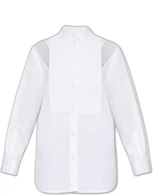 Burberry Shirt With Lace Insert