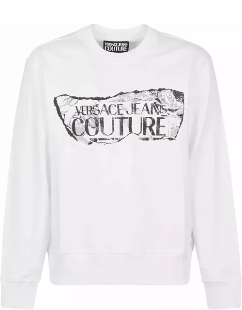 Versace Jeans Couture Magazine Logo Sweatshirt