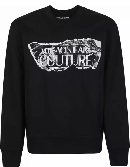 Versace Jeans Couture Magazine Logo Sweatshirt