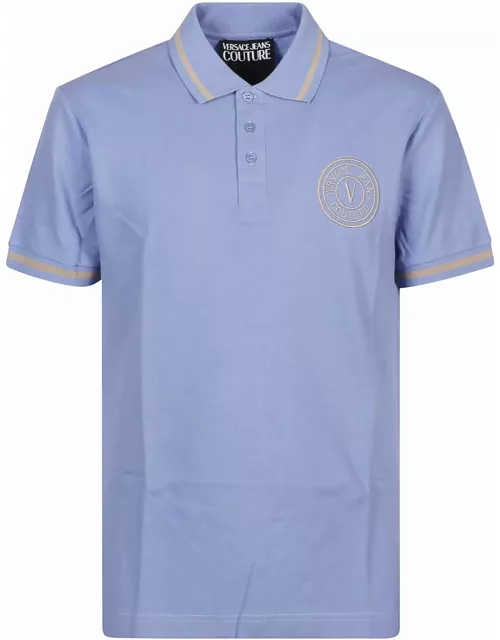 Versace Jeans Couture Short Sleeve Polo Shirt