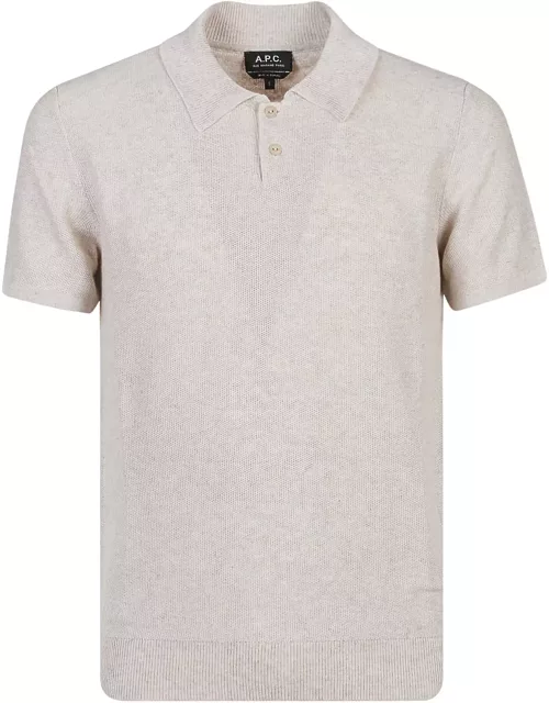 A.P.C. Jay Short Sleeve Polo Shirt