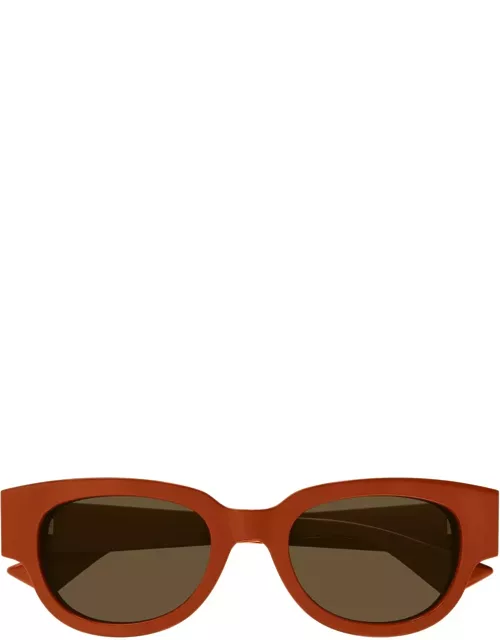 Bottega Veneta Eyewear Bv1278sa Tri-fold-line New Classic 004 Sunglasse