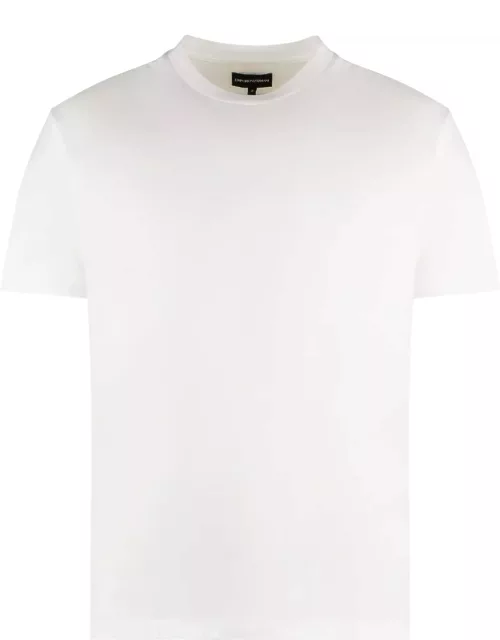 Emporio Armani Blend Cotton Crewneck T-shirt
