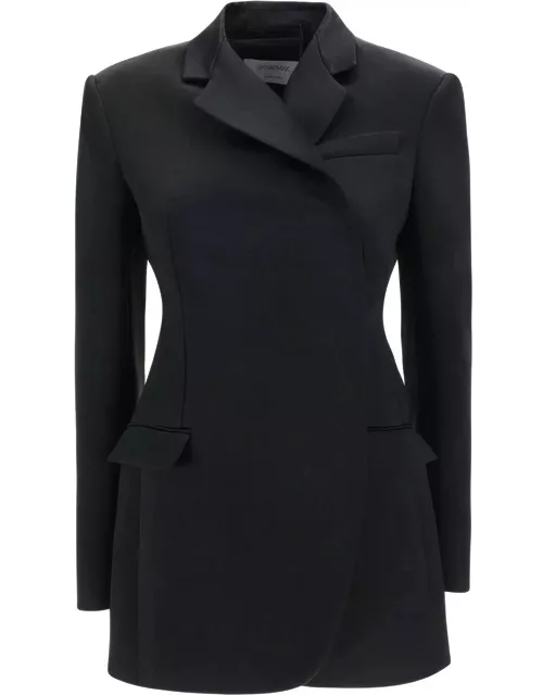SportMax Double-breasted Long-sleeved Jacket