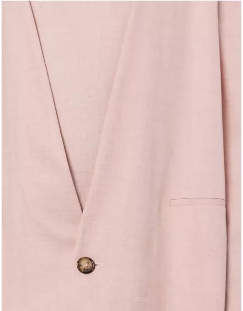 Philosophy di Lorenzo Serafini Light Pink Linen Blend Blazer