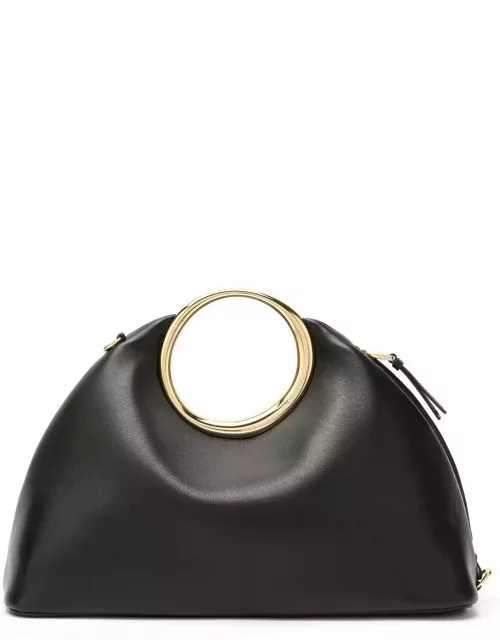 Jacquemus Le Calino Medium Black Leather Bag