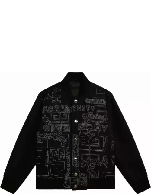 Givenchy Bomber Jacket With Embroidery
