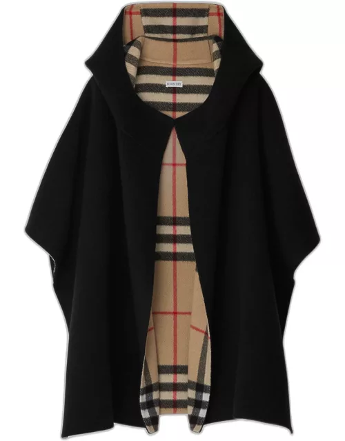 Catherine Hooded Cashmere Cape