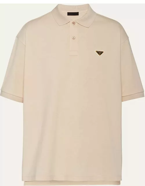 Men's Pique Cotton Polo Shirt