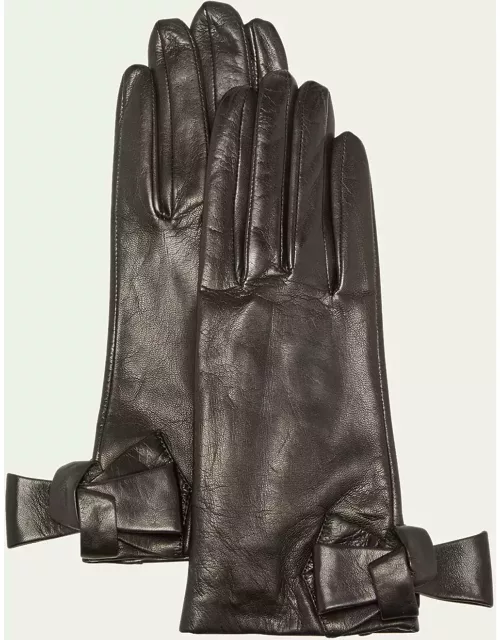 Minnie Bow Leather Glove